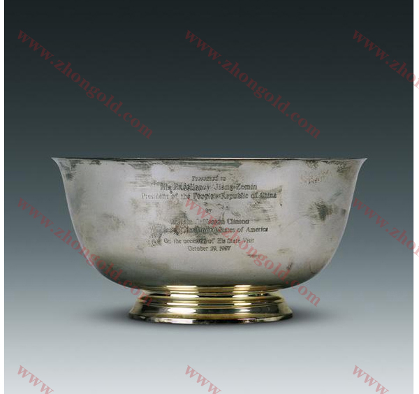 家用金银制品 纯金银蒙古碗新疆碗